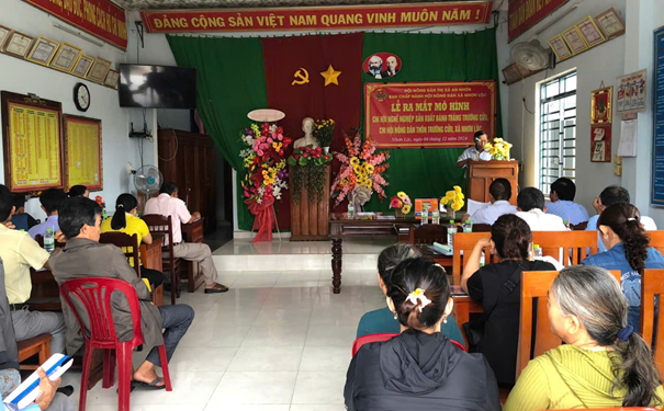 Quang cảnh buổi ra mắt mô hình