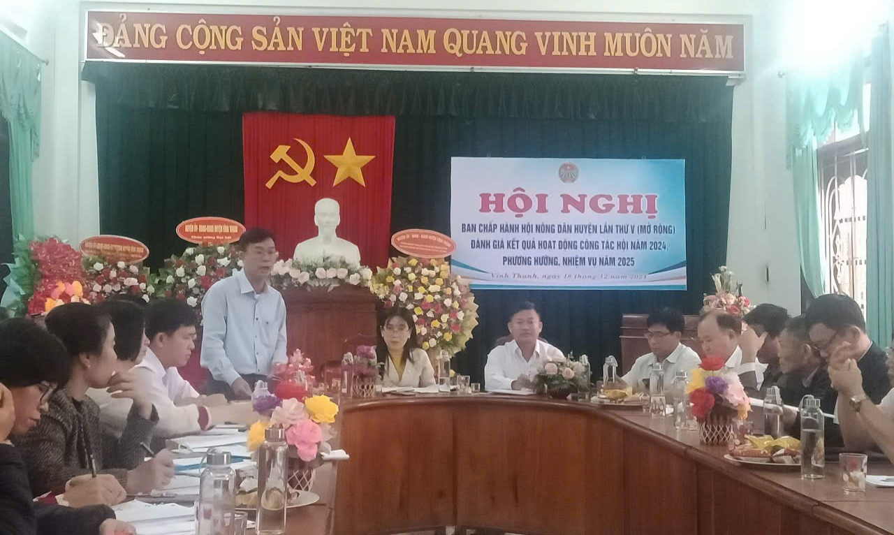 Đồng chí Nguyễn Kế Đấu – Phó Bí thư Thường trực Huyện ủy, Chủ tịch HĐND huyện phát biểu chỉ đạo Hội nghị