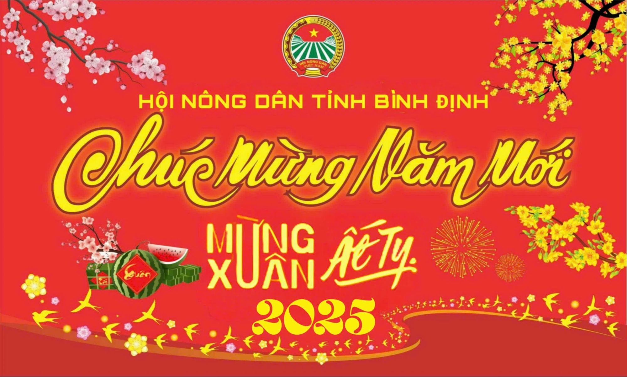 Thư chúc mừng năm mới của Chủ tịch Hội Nông dân tỉnh Bình Định